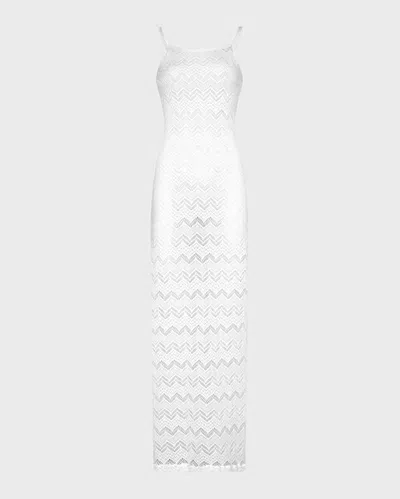 Vilebrequin Women Long Mesh Dress In White