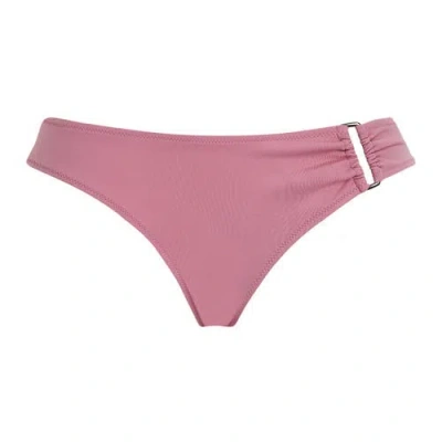 Vilebrequin Women Mid Rise Bikini Bottom Solid In Purple