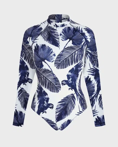 Vilebrequin Papagaio Rashguard Für Damen In Weiss