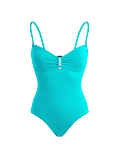 Vilebrequin Solid Sculpt One-piece Swimsuit In Multi