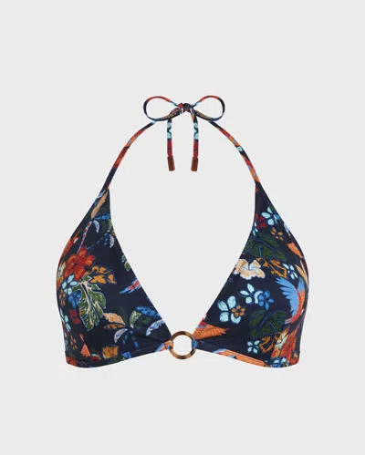 Vilebrequin Salva Triangel-bikinioberteil Für Damen In Blau