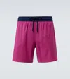 Vilebrequin Wool Swim Trunks In Pink