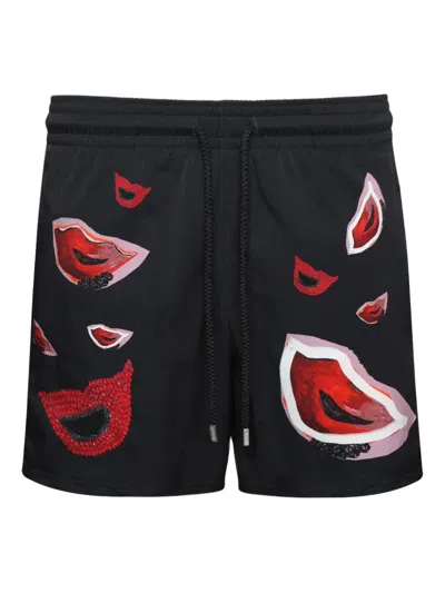 Vilebrequin X Deux Femmes Noires Moorise Beachwear In Multi