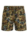 Vilebrequin X Palm Angels Camo Splash Swim Shorts