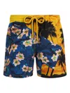 Vilebrequin X Palm Angels Hawaiin Mix Swim Shorts