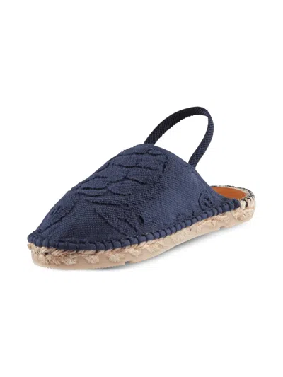 Vilebrequin Kids' X Pare Gabia Terry Espadrilles In Blue