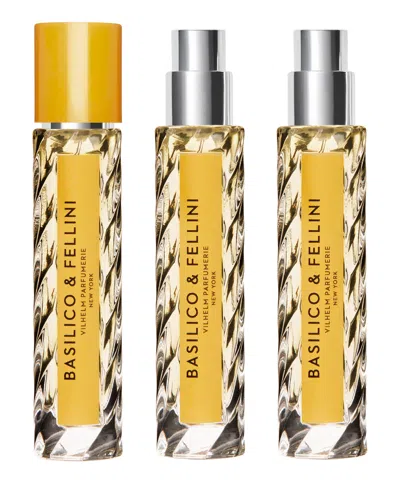 Vilhelm Parfumerie Basilico &amp; Fellini Eau De Parfum 3x10 ml In White