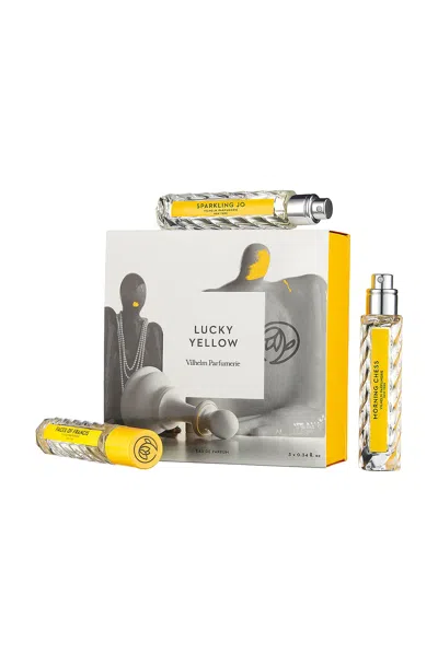 Vilhelm Parfumerie Set Lucky Yellow In Transparent