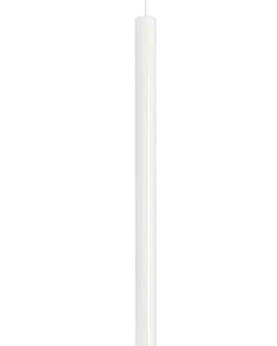 Villa 408 Cylindrical Led 2 Light Pendant In White
