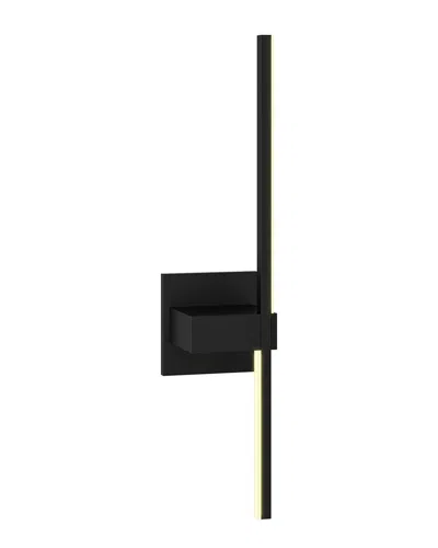 Villa 408 Sleek Led Wall Sconce In Black