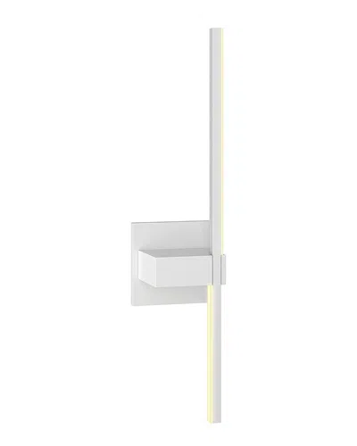 Villa 408 Sleek Led Wall Sconce In White