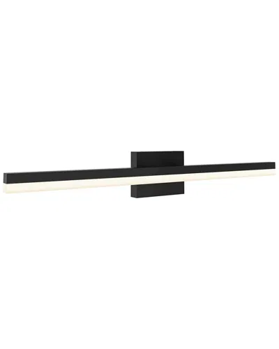 Villa 408 Sleek Linear Cct Led Vanity Light In Silver