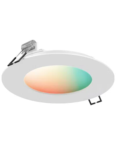 Villa 408 Smart Rgb+cct Led Recessed Panel In White