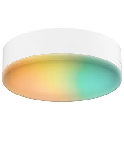 Villa 408 Smart Rgb+cct Led Under Cabinet Puck Light In White