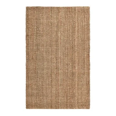 Villa By Classic Home Annello Natural Jute Fabric Area Accent Rug