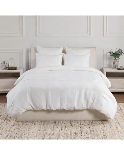 Villa By Classic Home Beaumont 100% Belgian Linen Cloud White Duvet
