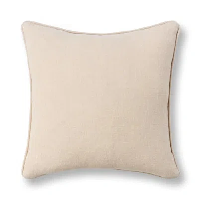 Villa By Classic Home Bedford Linen Fabric Throw Pillow In Neutral