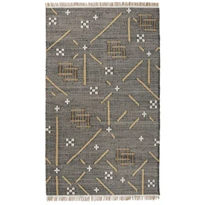 Villa By Classic Home Belfast Area Rug In Black;multi