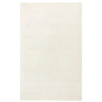 Villa By Classic Home Berlin Distressed Handwoven Fabric Area Accent Rug In Ivory