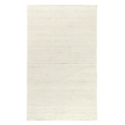 Villa By Classic Home Blythe Hand Woven Performance Cream Fabric Rug