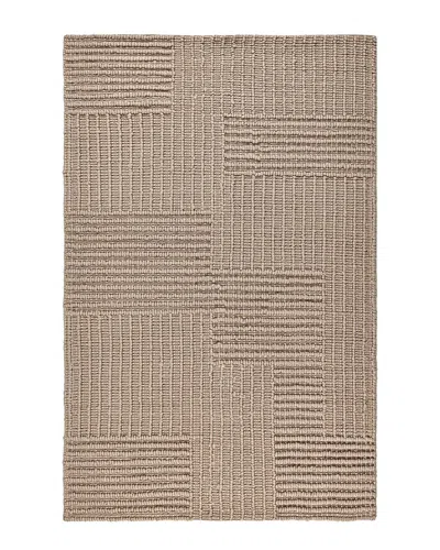 Villa By Classic Home Clayton Recycled Hand Woven Rug In Neutral