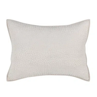 Villa By Classic Home Danica 100% Cotton Pillow Sham In Bone