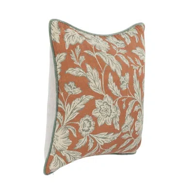 Villa By Classic Home Davenport  Linen Blend Throw Pillow
