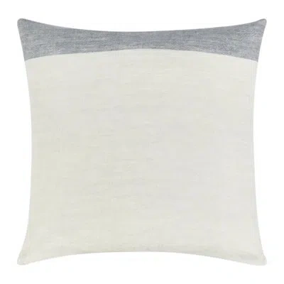 Villa By Classic Home Fairbanks Linen Throw Pillow In Blue;white