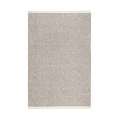 Villa By Classic Home Handmade Flatweave Neutral Gray Rug