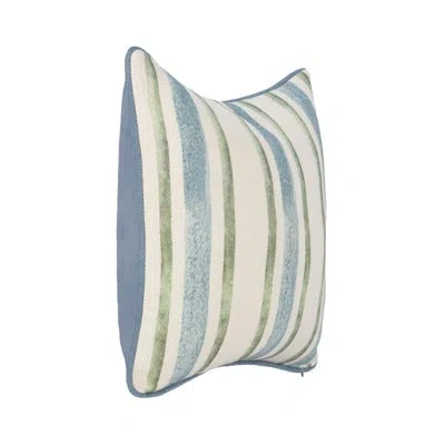 Villa By Classic Home Harbor Linen Twill Throw Pillow In Ivory