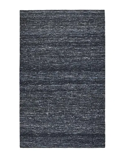 Villa By Classic Home Havasu Hand Woven Performance Area Rug In Black