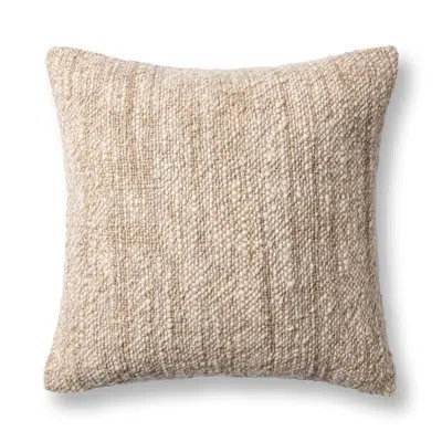 Villa By Classic Home Jai Linen Blend Throw Pillow In Natural