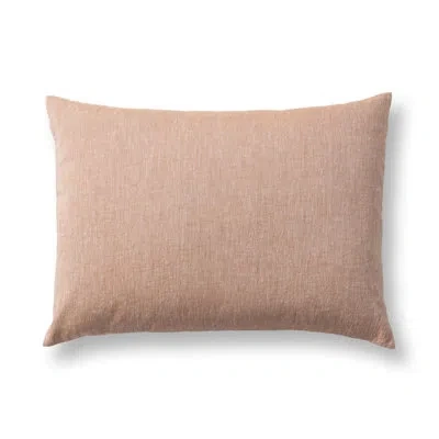 Villa By Classic Home Jayson Clay Linen Cashmere Sham In Orange