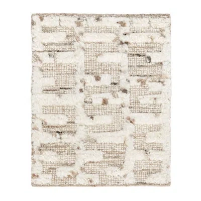 Villa By Classic Home Kapala Handwoven Jute Blend Area Rug In Ivory