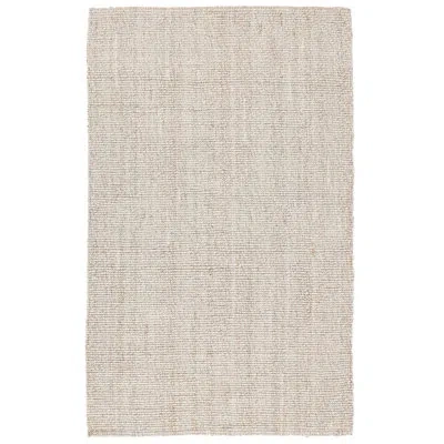 Villa By Classic Home Lisbon Handwoven Jute Blend Sustainable Accent Area Rug In Ivory;natural