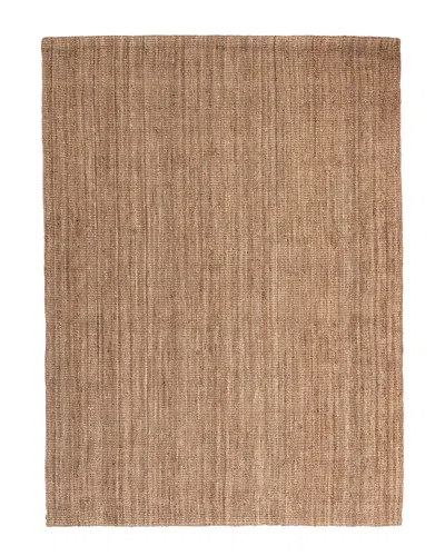 Villa By Classic Home Mini Boucle Hand Woven Jute Area Rug In Brown