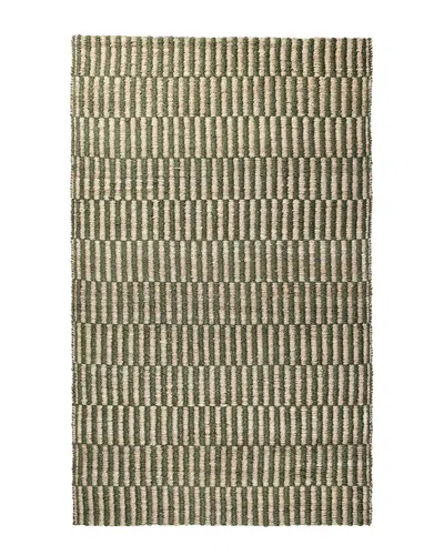 Villa By Classic Home Monterey Jute Hand Woven Accent Rug In Animal Print