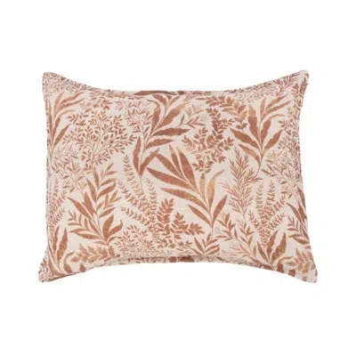 Villa By Classic Home Mulberry Linen Blend Shams In Brown