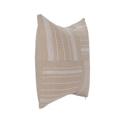 Villa By Classic Home Origin  Linen Throw Pillow In Multicolor