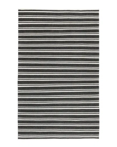 Villa By Classic Home Palma Hand Woven Performance Stripe Rug In Animal Print