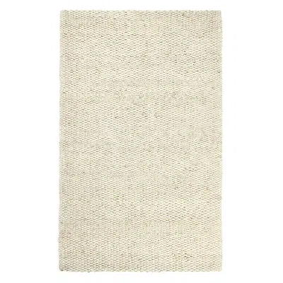 Villa By Classic Home Rectangle Santa Cruz Hand Woven Jute/sisal Area Rug In Ivory