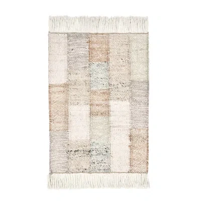 Villa By Classic Home Ritsa Handwoven Jute Blend Accent Rug In Multi