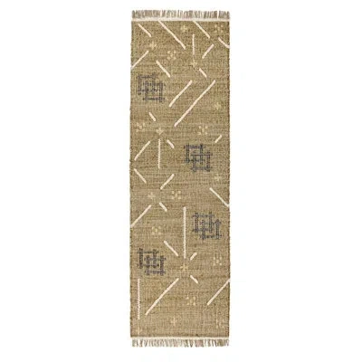 Villa By Classic Home Runner Belfast 2.6x8 Area Rug In Khaki;multi