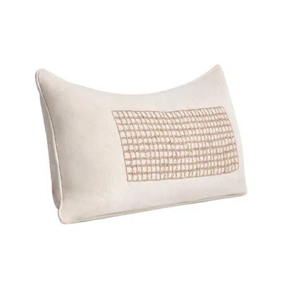 Villa By Classic Home Siena 14"x26"cotton Linen Blend Throw Pillow, Beige
