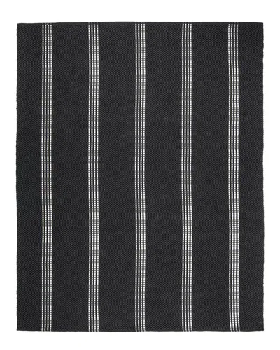 Villa By Classic Home Sorrento Hand Woven Performance Stripe Rug In Multi