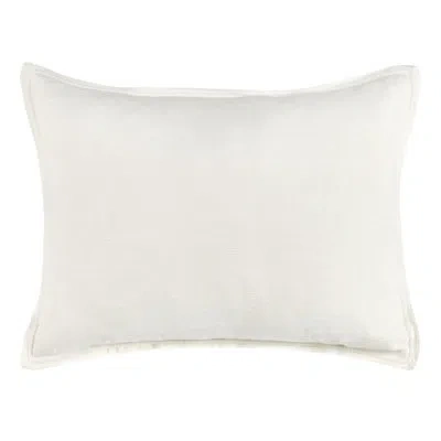 Villa By Classic Home Talia Linen Blend Sham In Ivory
