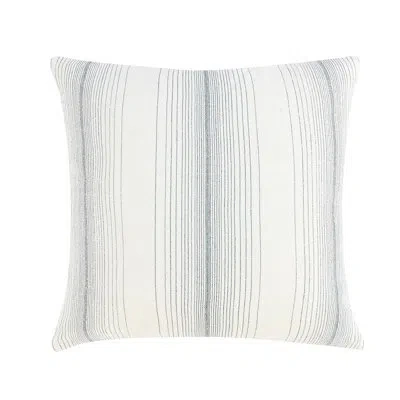 Villa By Classic Home Theta 26" Linen Blend Throw Pillow In Capri Blue