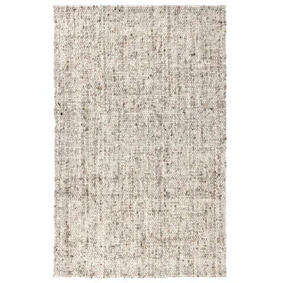 Villa By Classic Home Wool Area Rug With Non-slip Backing In Ivory