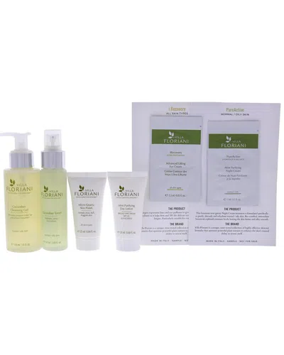 Villa Floriani Purifying Skincare 6pc Travel Kit In Multi