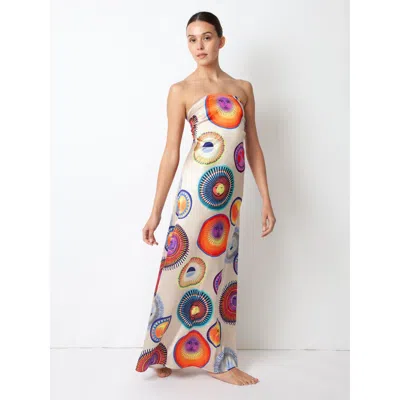 Villa Fresca Halle Dress Cover Up In Solar
